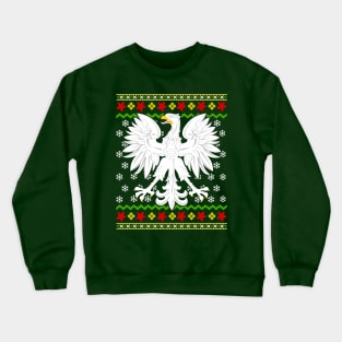 Polish Christmas Ugly Sweater Pattern Poland Polska Crewneck Sweatshirt